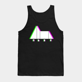 Glitch Synthesizer ADSR Envelope Tank Top